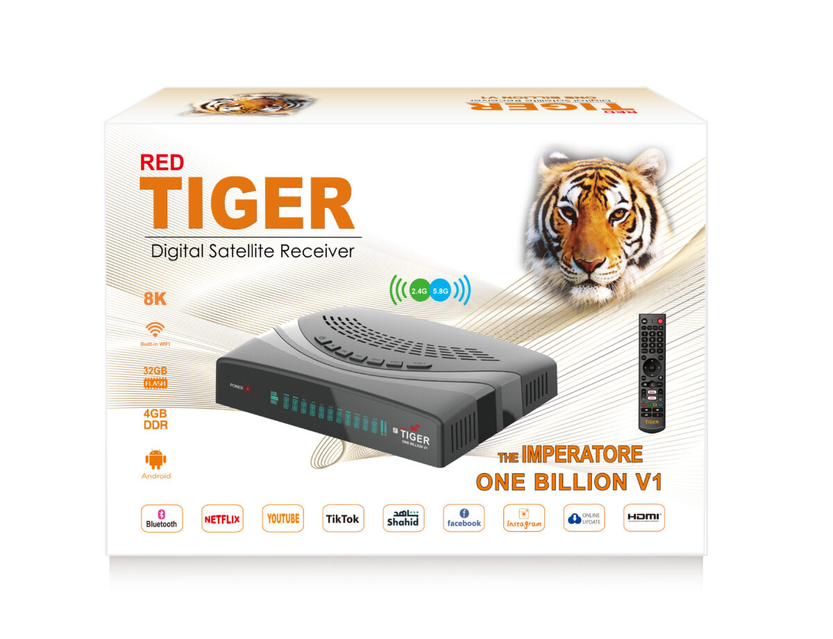    💥   One Billion V1 ( 2.4G 5.8G ) ANDROID   S2 💥 RED-TIGER_ONE-BILLIO